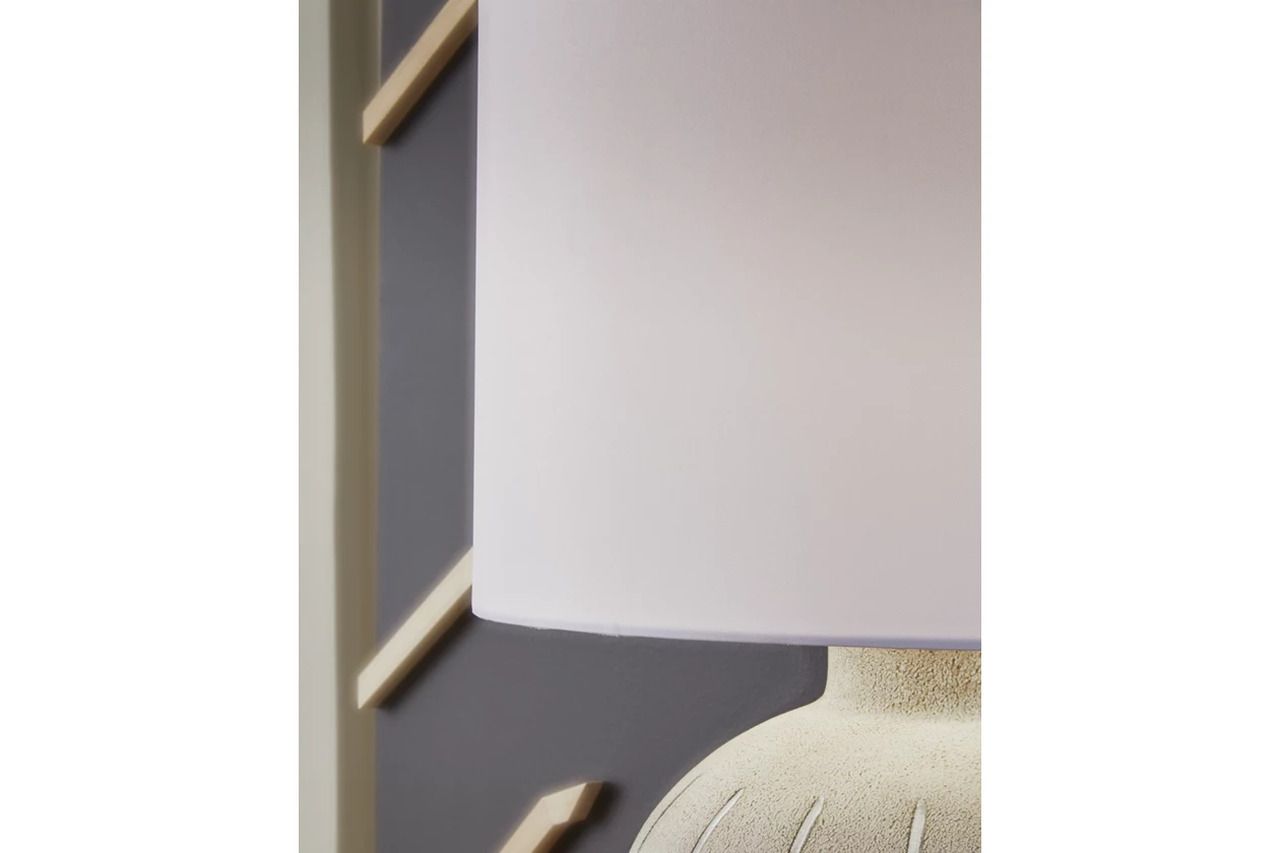 Calbert Table Lamp In Warm Gray L235824