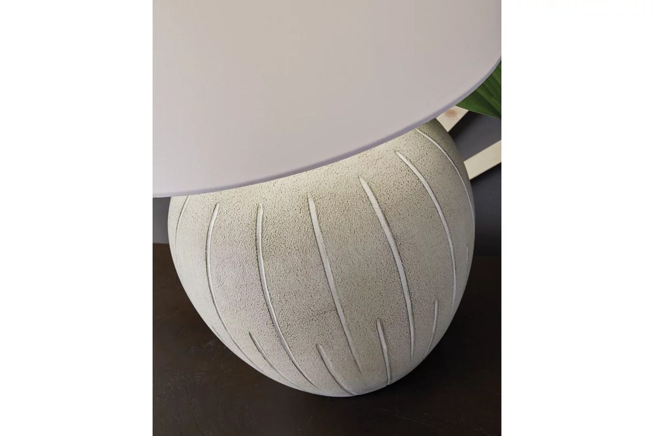Calbert Table Lamp In Warm Gray L235824