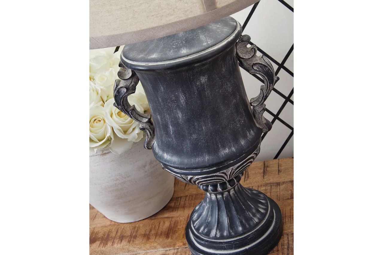 Morvanford Table Lamp In Antique Black L235834