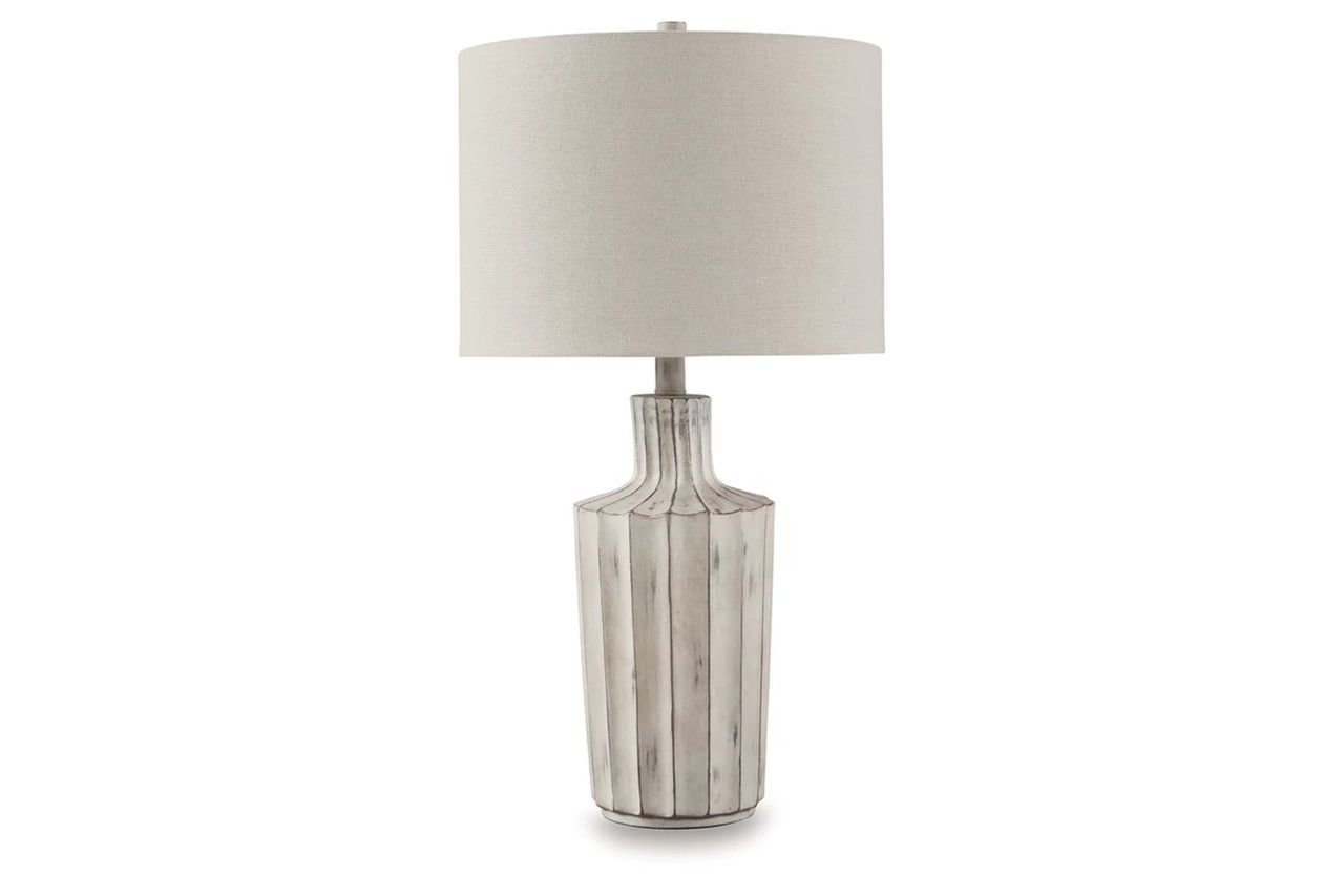 Imre Table Lamp In Distressed Brown L235884