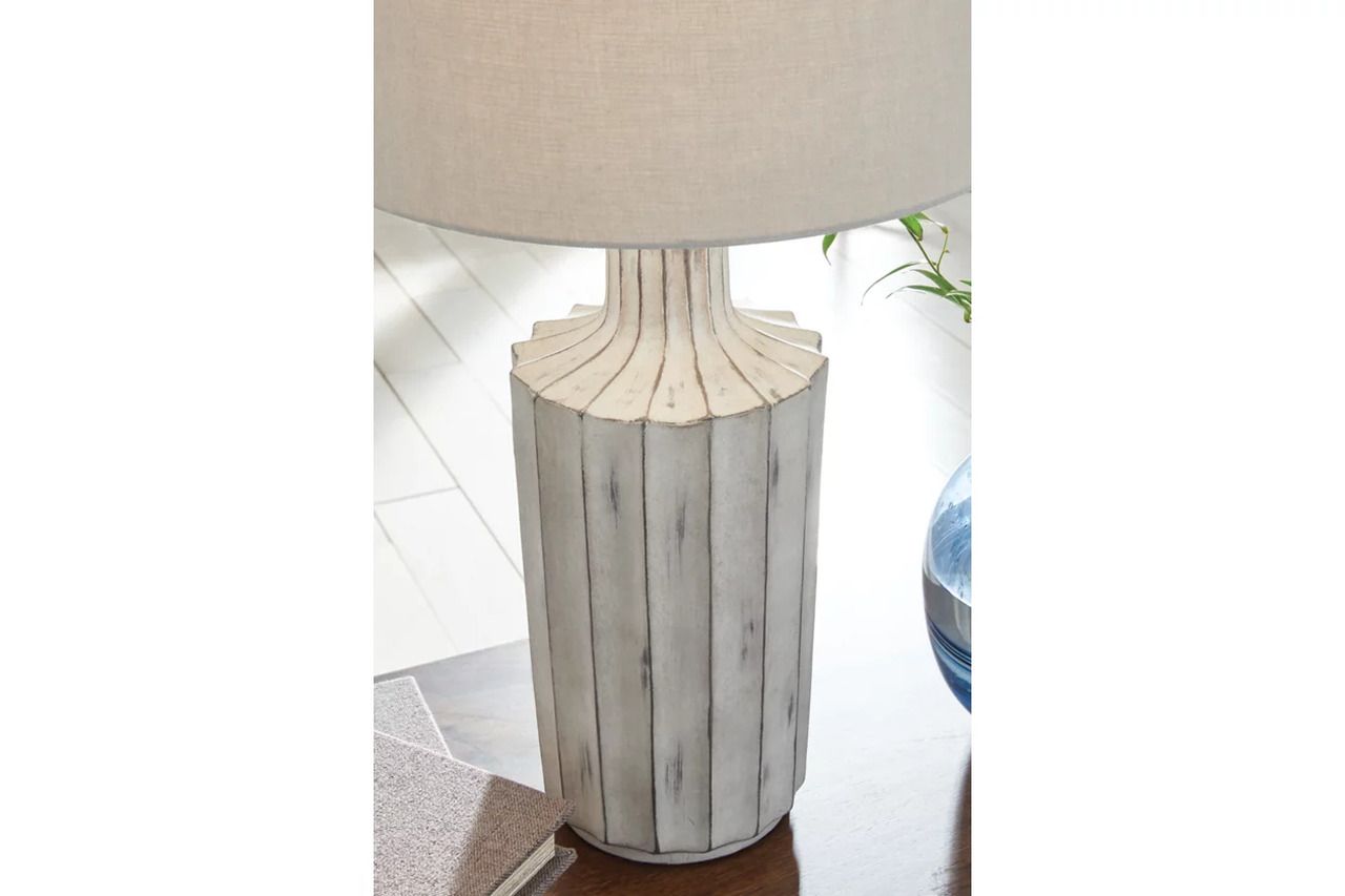 Imre Table Lamp In Distressed Brown L235884