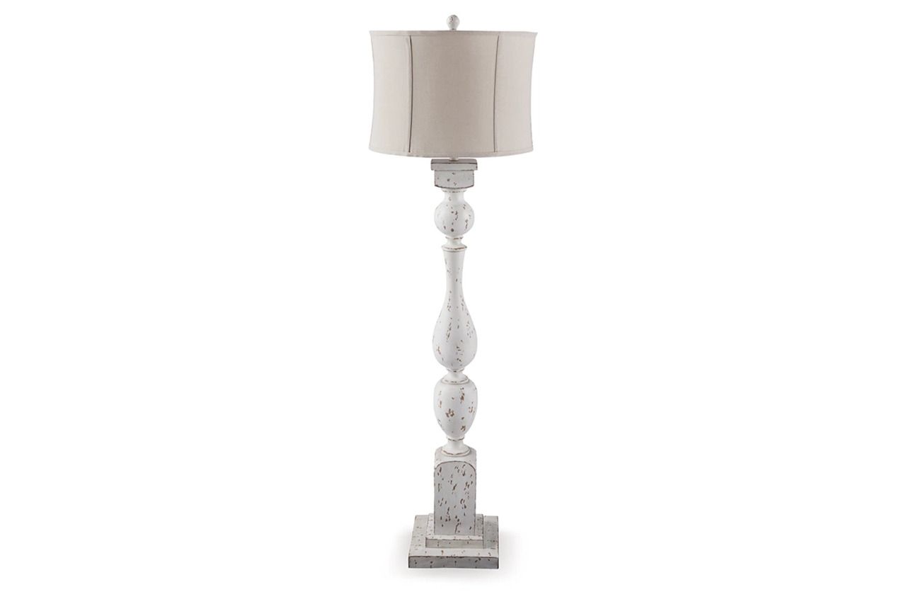 Madsbrook Floor Lamp In Antique White L235921