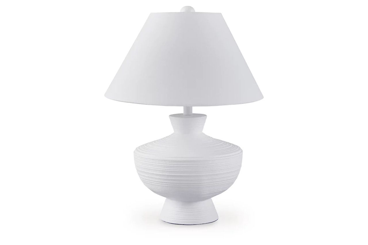 Harelwood Table Lamp In White L235934