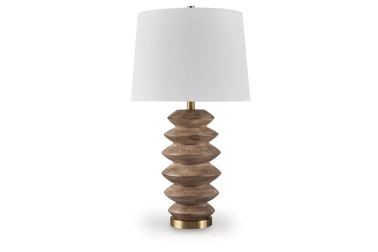 Jyllyard Table Lamp In Brown and Gold L235944