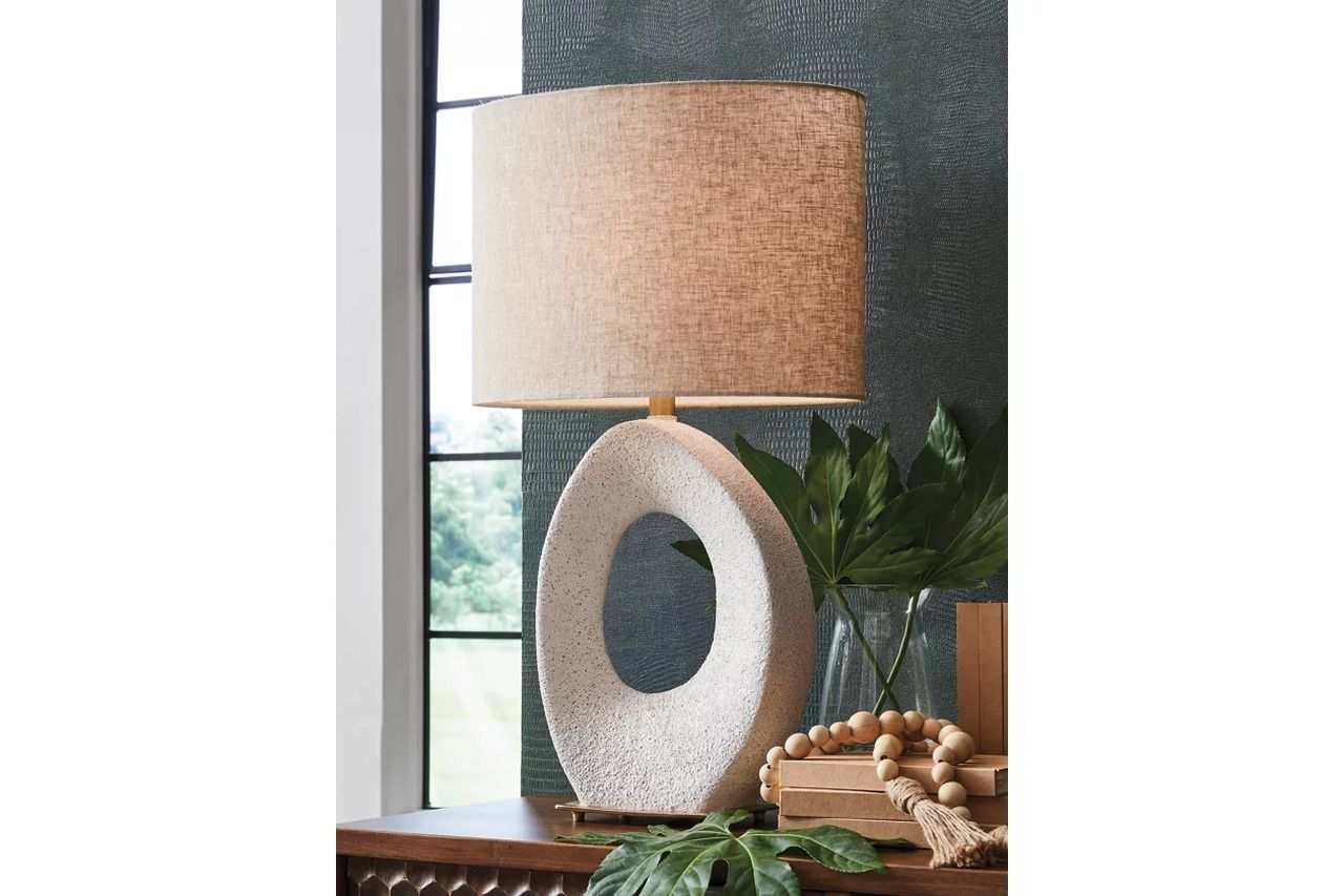 Trentlen Table Lamp In Cream and Gold L235984