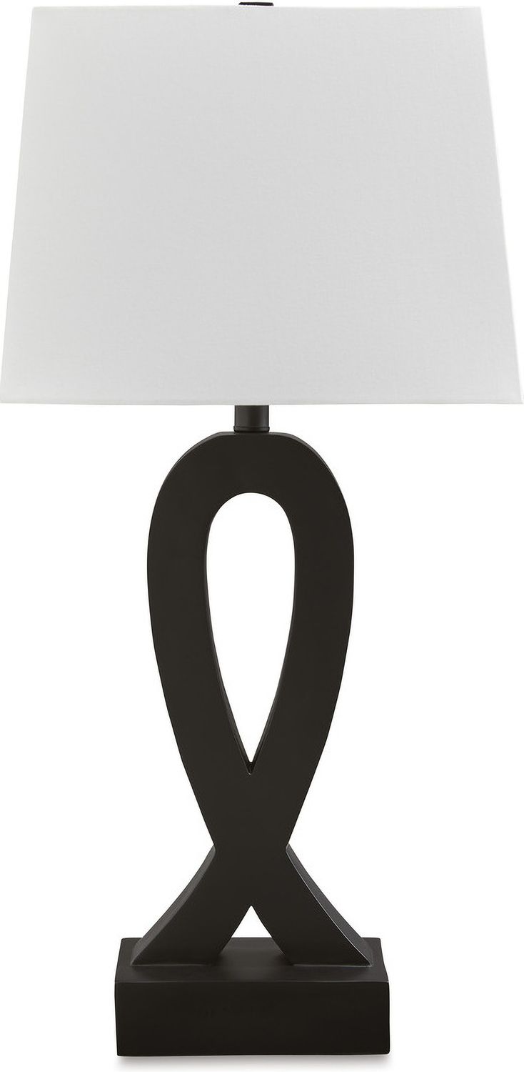 Markellton Black Table Lamp Set of 2 L243344