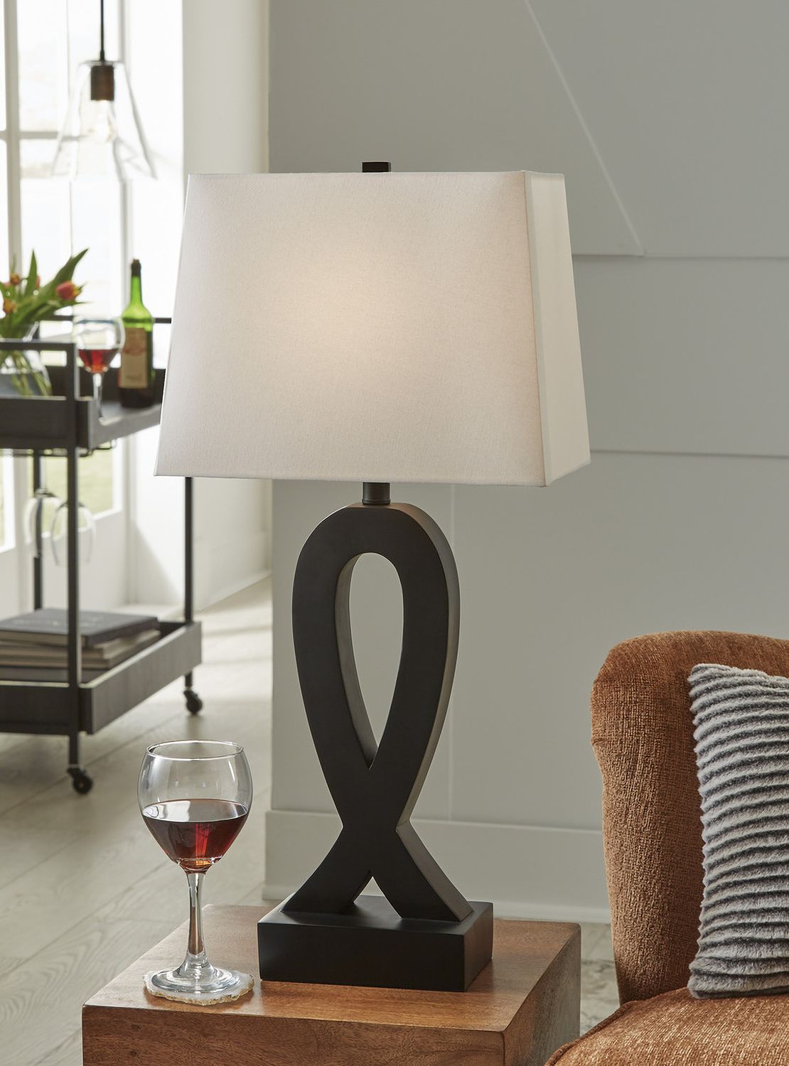 Markellton Black Table Lamp Set of 2 L243344