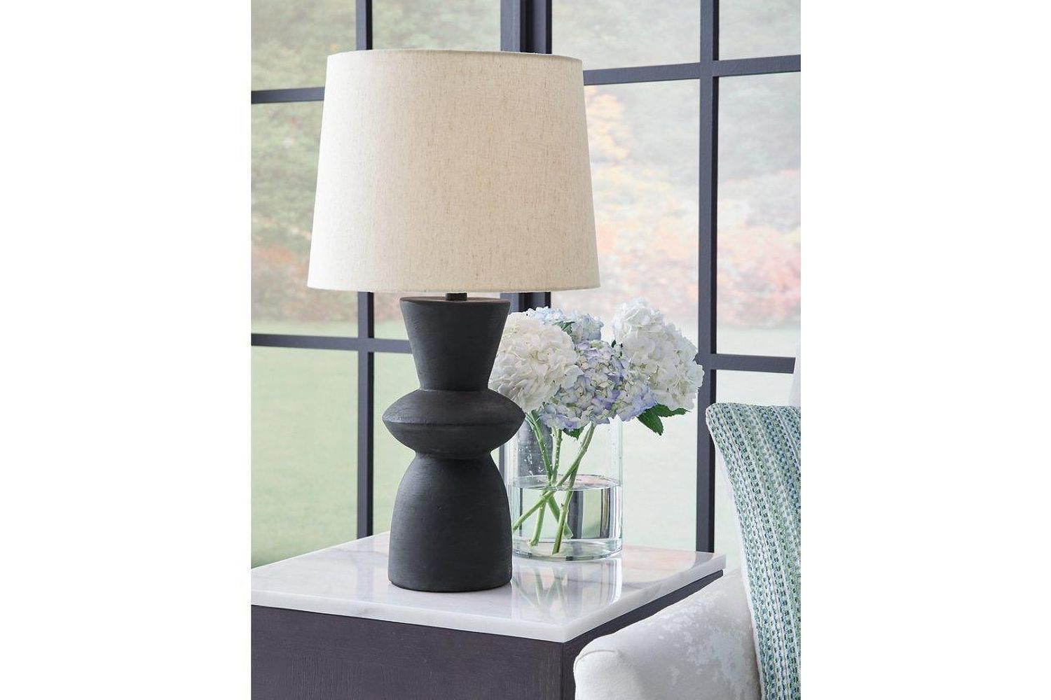 Scarbot Table Lamp Set of 2 In Distressed Black L243354