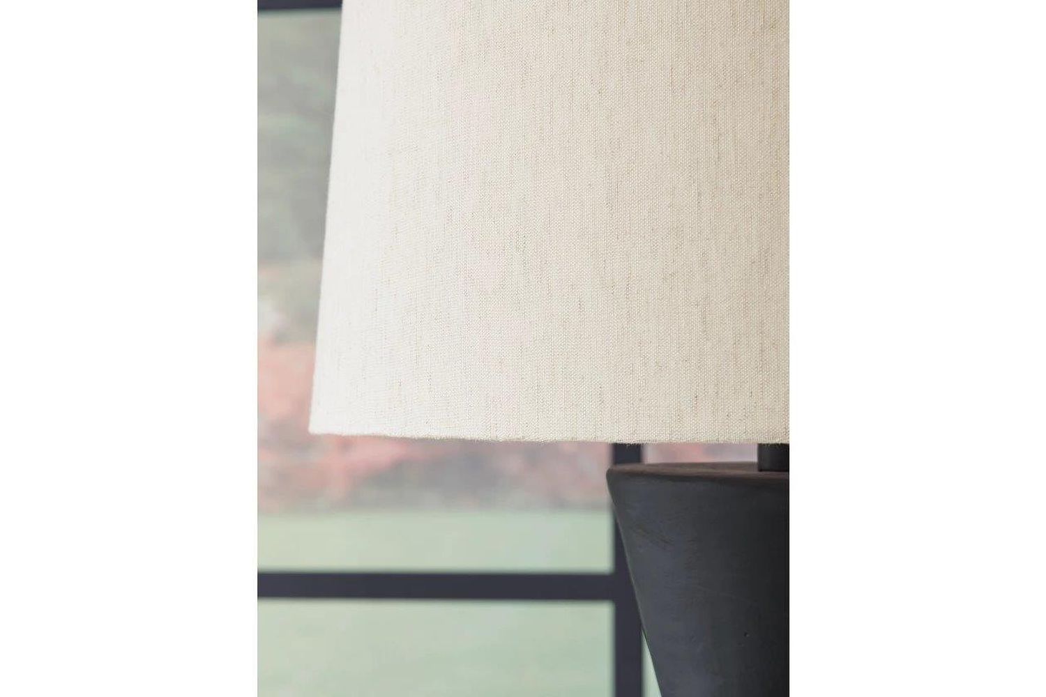 Scarbot Table Lamp Set of 2 In Distressed Black L243354