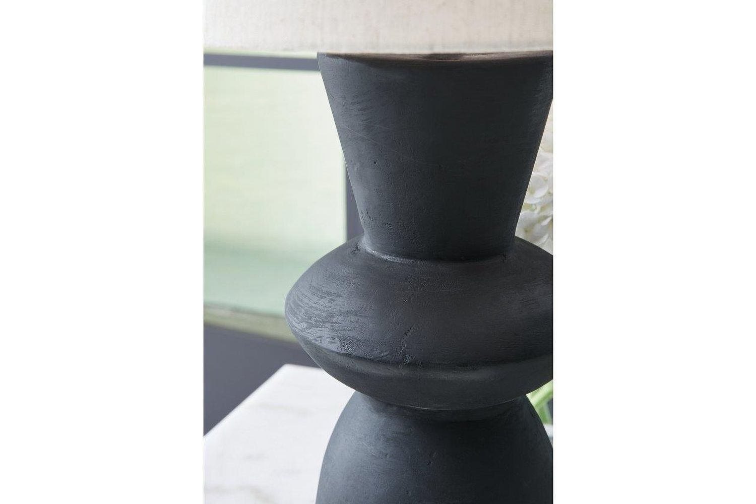 Scarbot Table Lamp Set of 2 In Distressed Black L243354