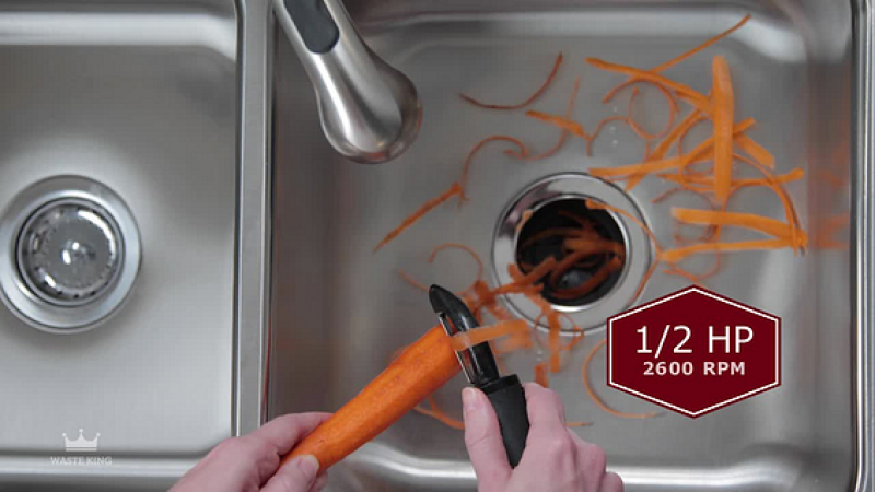 Legend 1/2 horsepower garbage disposal view 4
