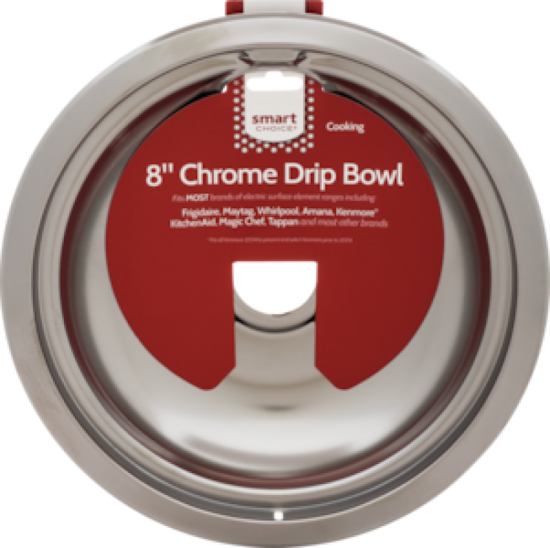 8" Chrome Drip Bowl, Fits Most L304430998