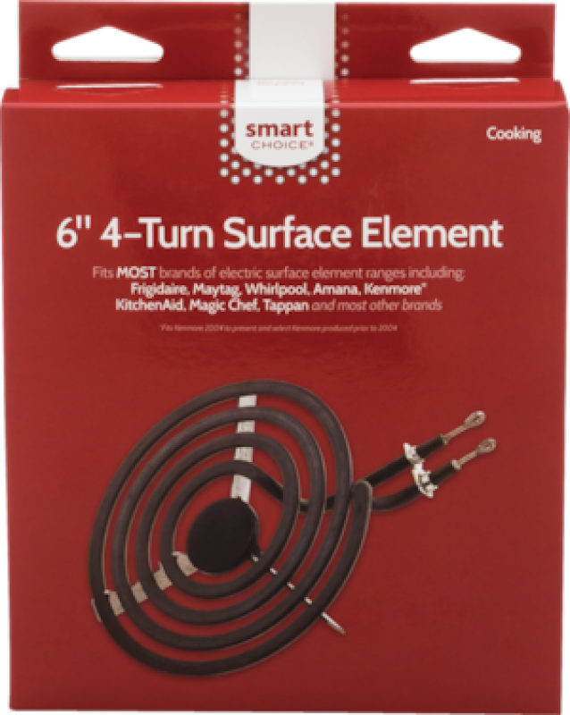6" 4-Turn Surface Element, Fits Most L304431012