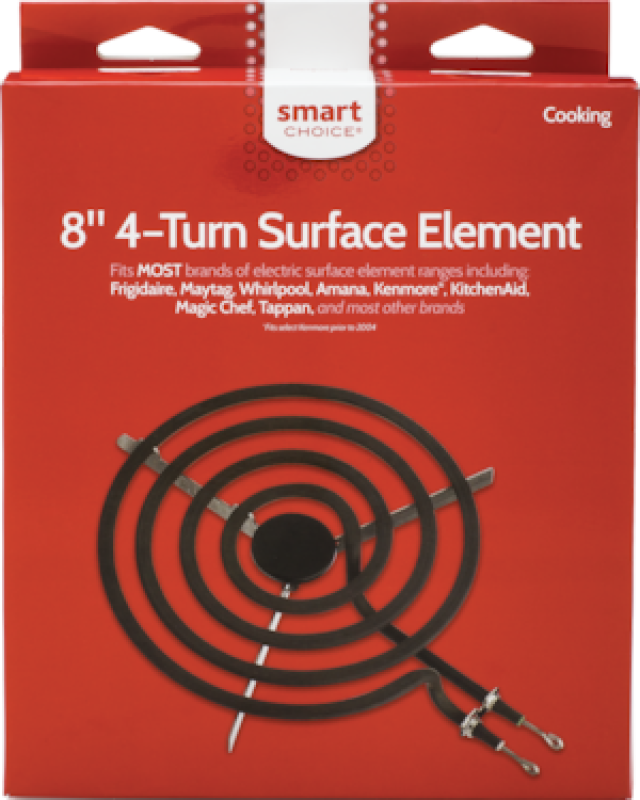 8" 4-Turn Surface Element, Fits Most L304431015