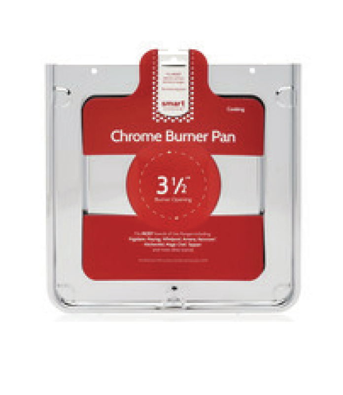 Square Chrome Burner Pan, Fits Most L304432963