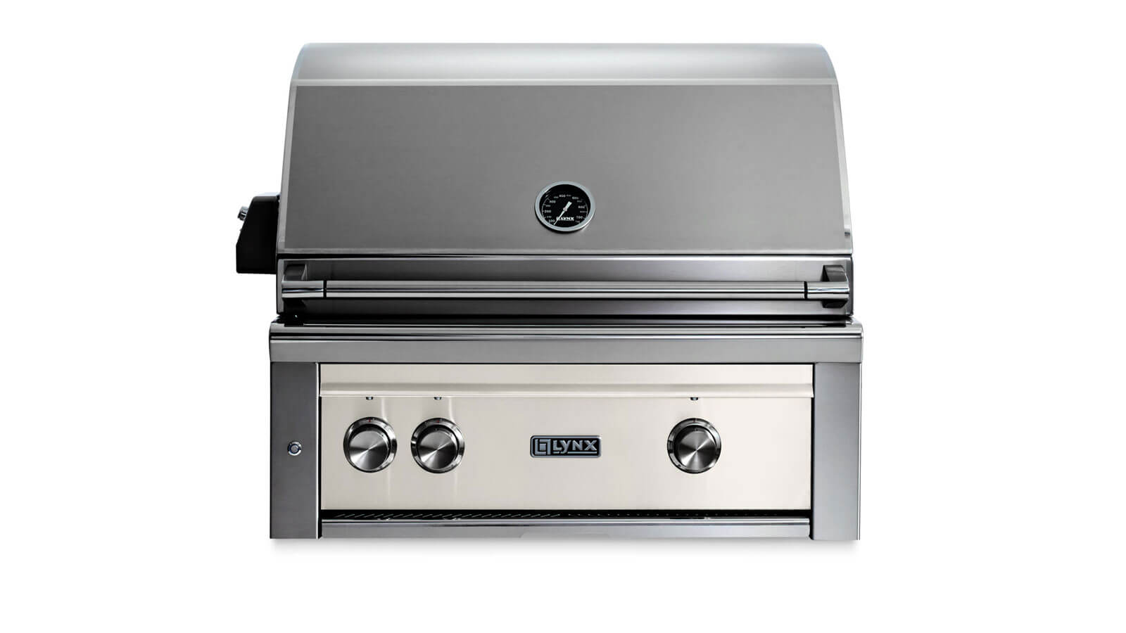 30” Professional Built In Grill With 1 Trident Infrared Burner And 1 Ceramic Burner And Rotisserie L30TRGLLP