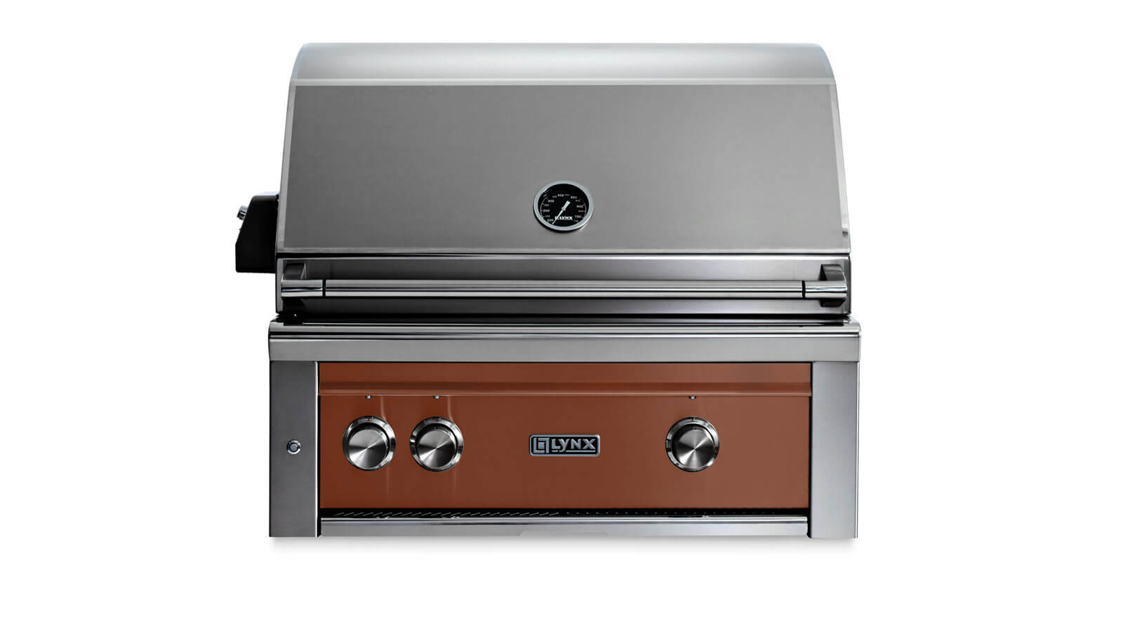 30” Professional Built In Grill With 1 Trident Infrared Burner And 1 Ceramic Burner And Rotisserie L30TRSING