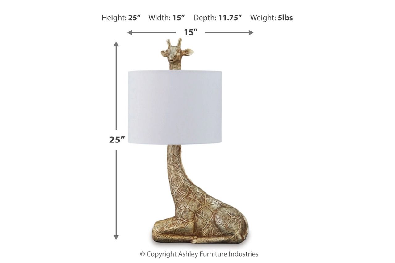 Ferrison Table Lamp In Gold L317004