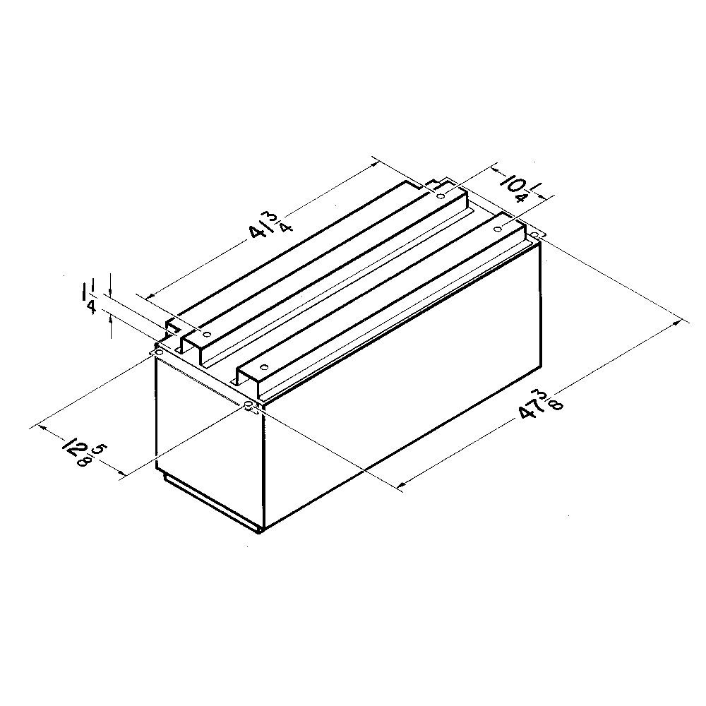 LOSONE SELECT™ Ventilation Fan; 3452 CFM Straight Through, 14.5 Sones; 3696 CFM Right Angle, 14.2 Sones L3500EXL, product image 2 of 3