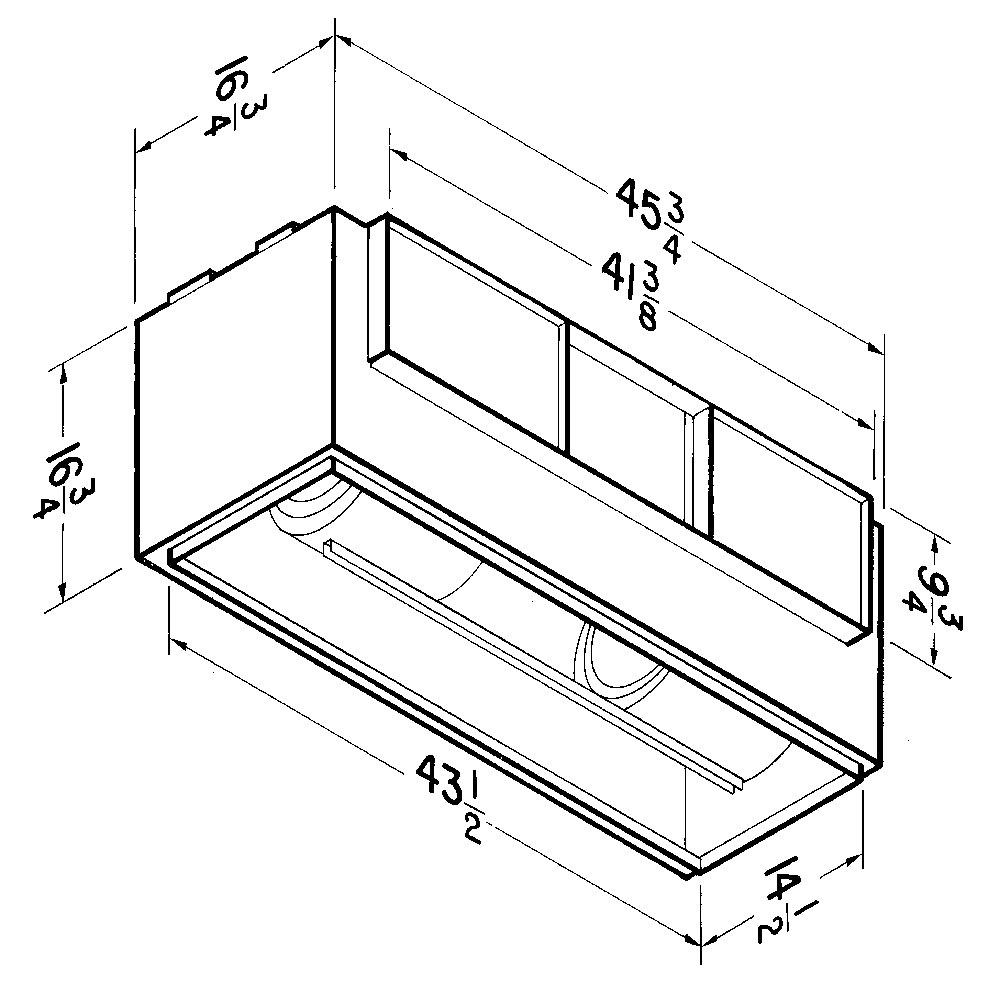 LOSONE SELECT™ Ventilation Fan; 3452 CFM Straight Through, 14.5 Sones; 3696 CFM Right Angle, 14.2 Sones L3500EXL, product image 3 of 3