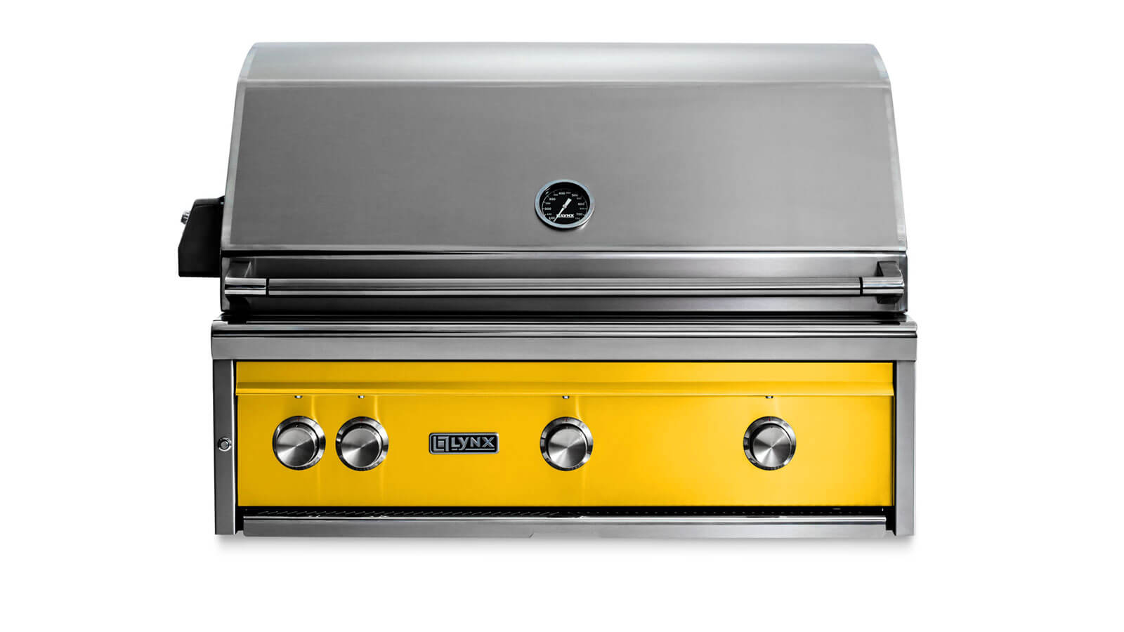 36” Professional Built In Grill With 1 Trident Infrared Burner And 2 Ceramic Burners And Rotisserie L36TRCALP