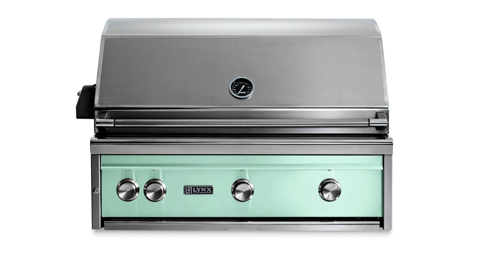 36” Professional Built In Grill With 1 Trident Infrared Burner And 2 Ceramic Burners And Rotisserie L36TRSULP