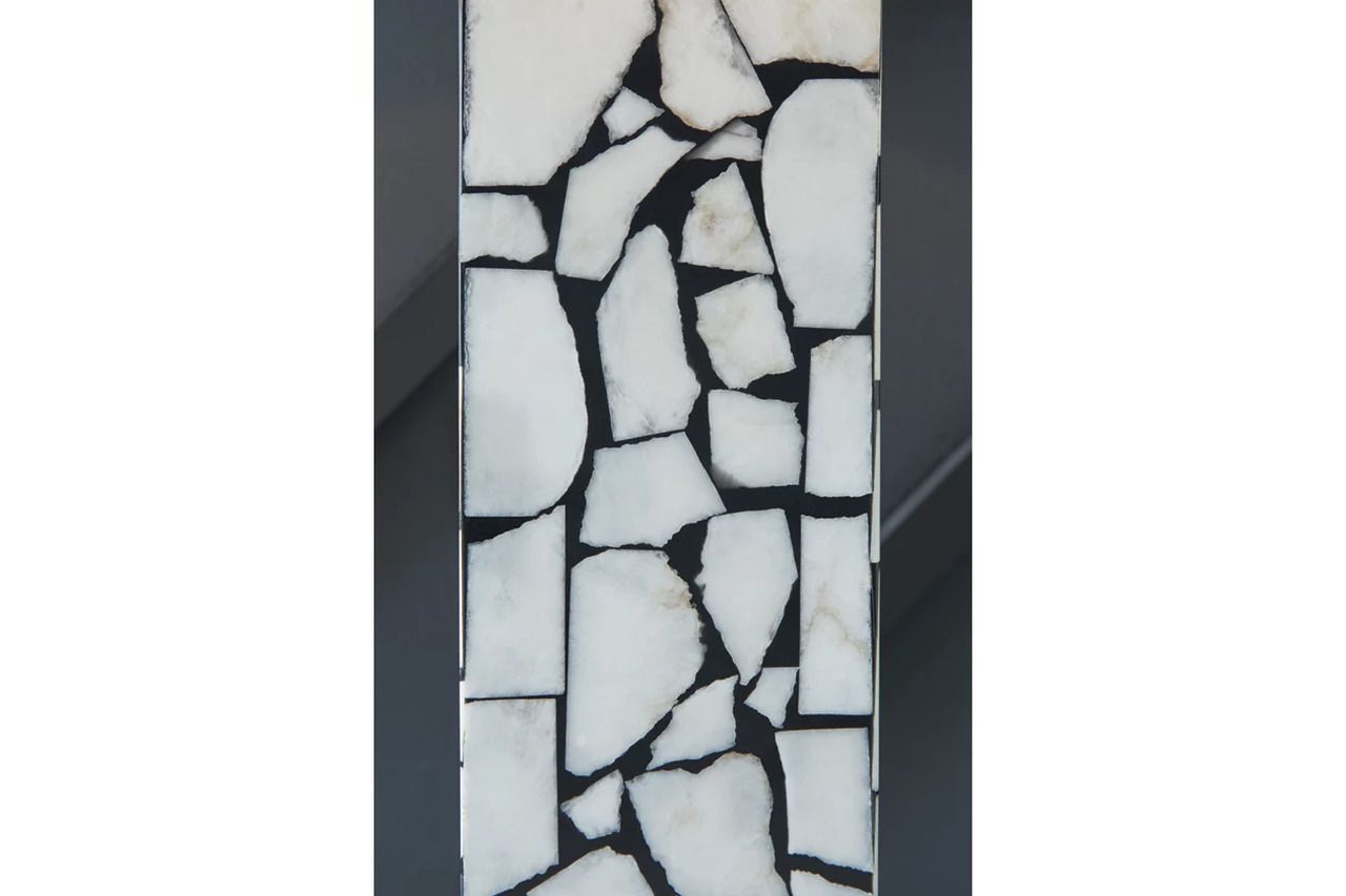 Macaria Table Lamp In White and Black L429044