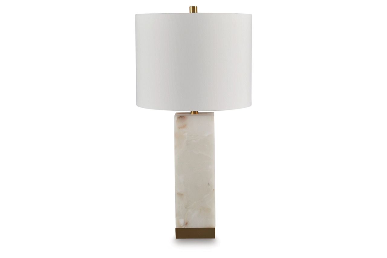 Linderfield Table Lamp In White/Gold L429094