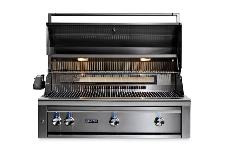 42" PROFESSIONAL BUILT-IN GRILL WITH ALL TRIDENT INFRARED BURNERS AND ROTISSERIE L42ATRLP