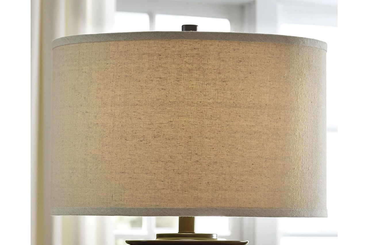 Tailynn Clear and Bronze Glass Table Lamp L430324