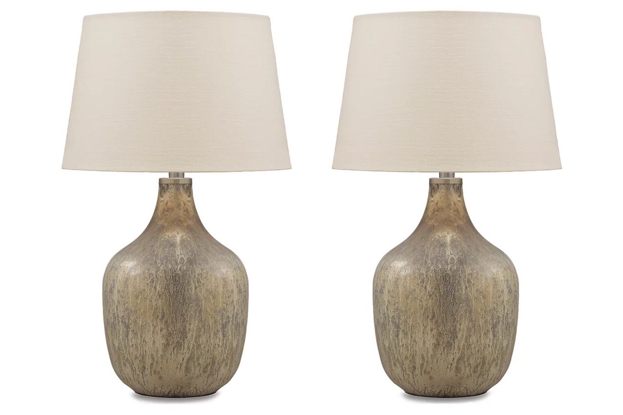 Mari Gray And Gold Table Lamp L430664