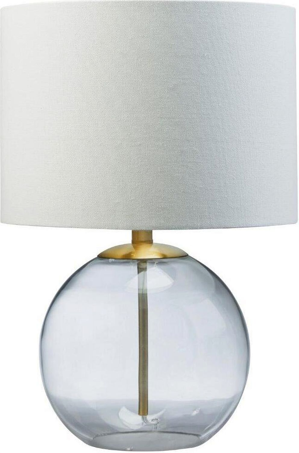 Samder Clear/Brass Finish Glass Table Lamp L430744