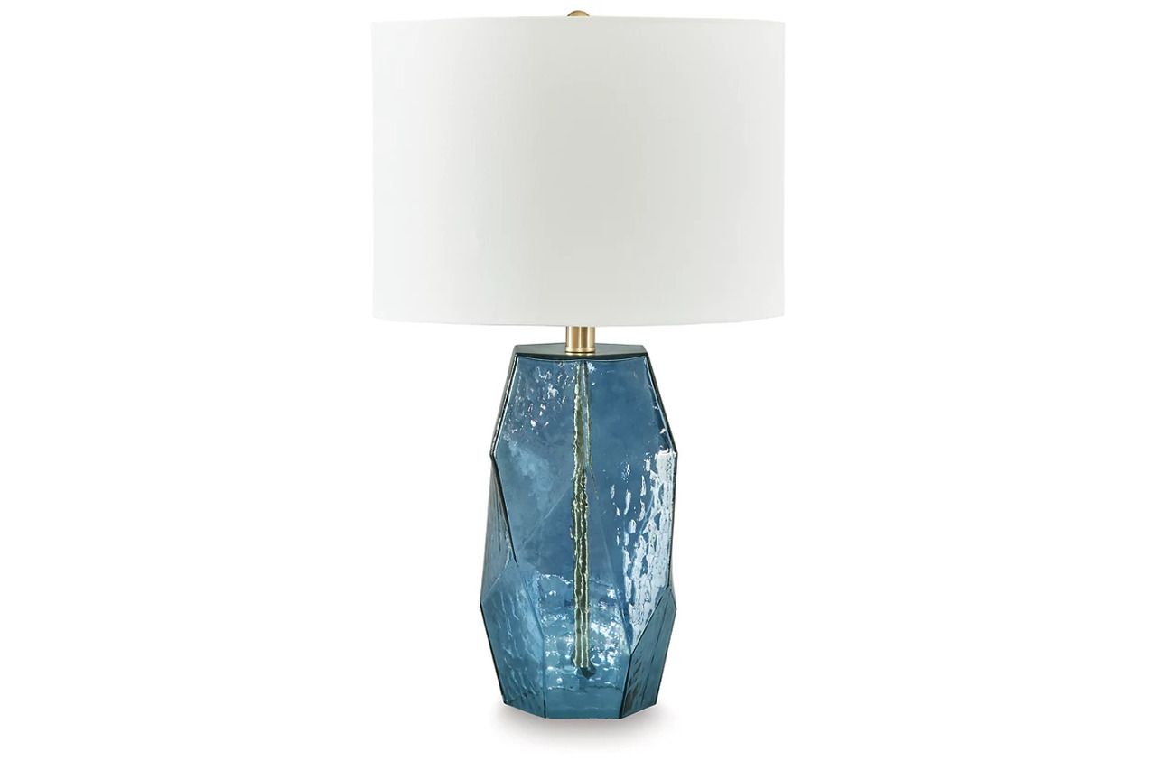 Tallow Table Lamp In Blue L430854