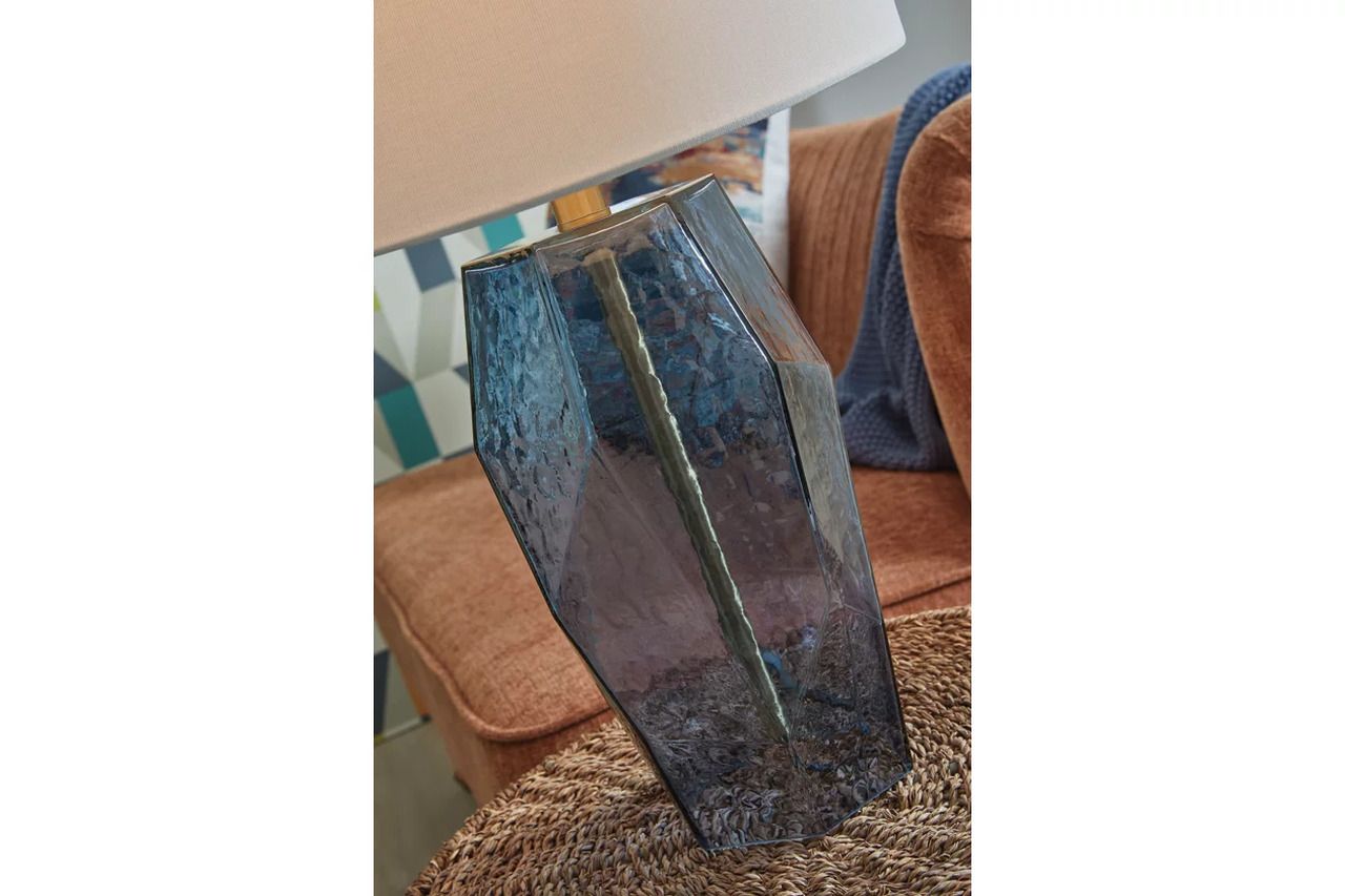 Tallow Table Lamp In Blue L430854