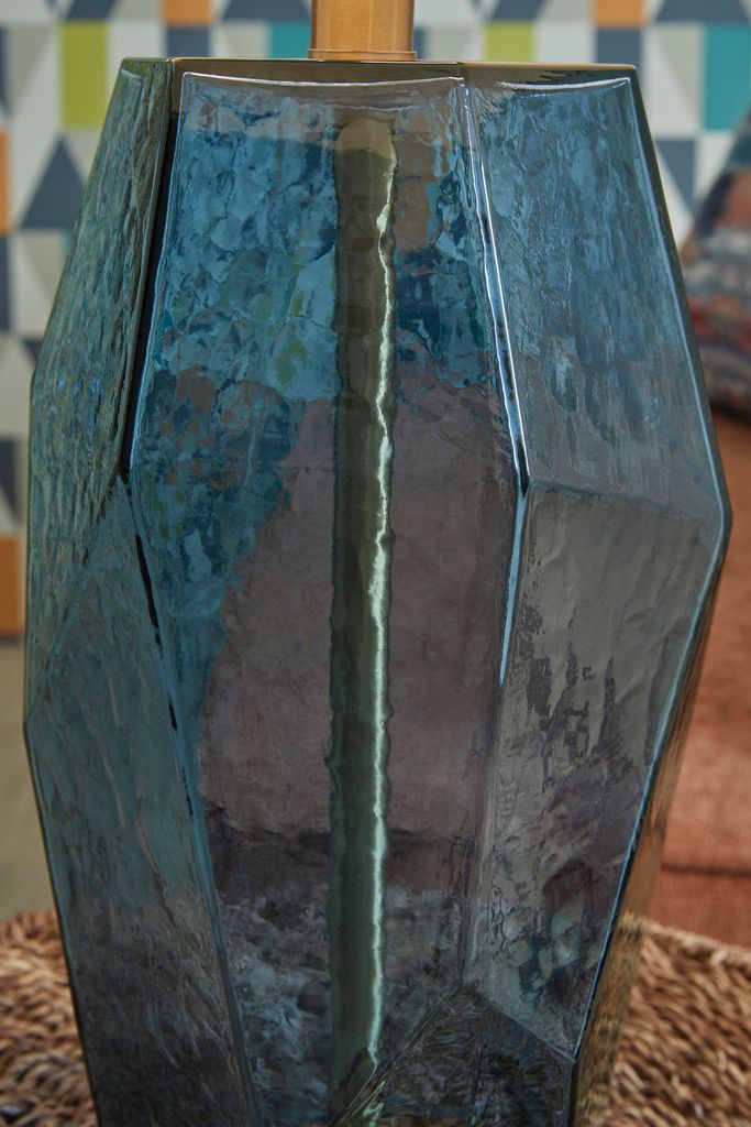 Tallow Table Lamp In Blue L430854