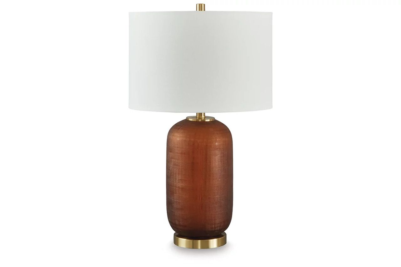 Farberman Table Lamp In Amber L430864