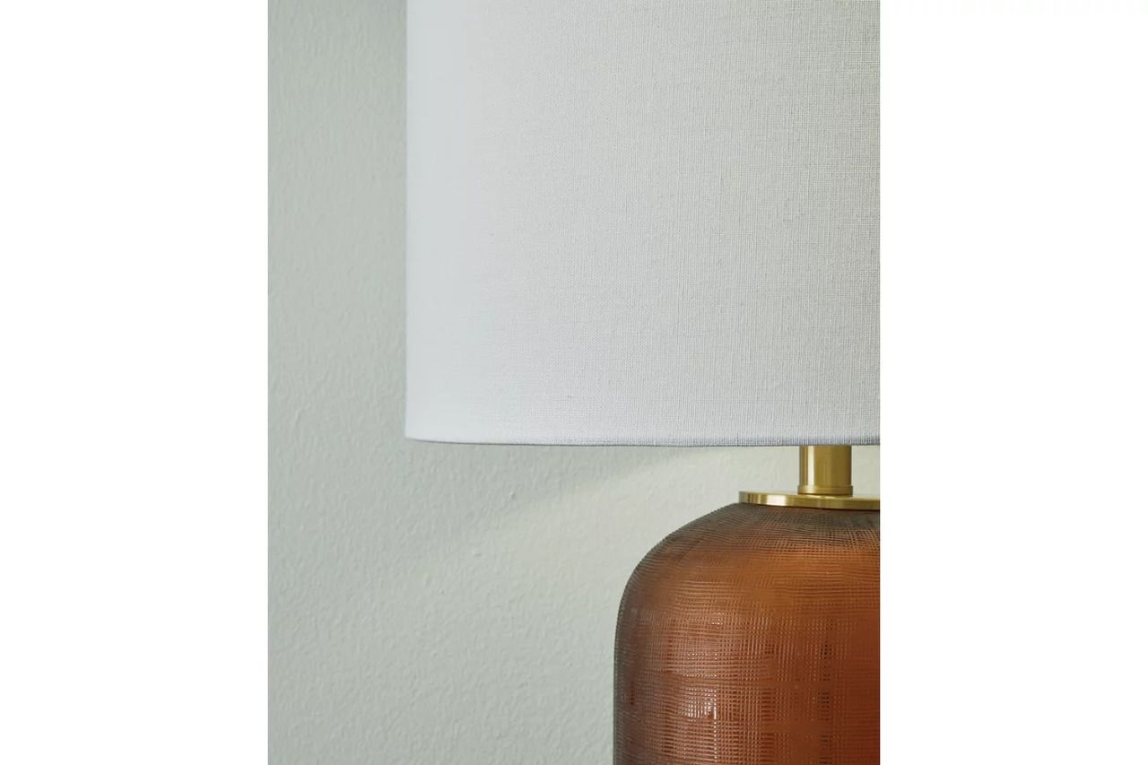 Farberman Table Lamp In Amber L430864