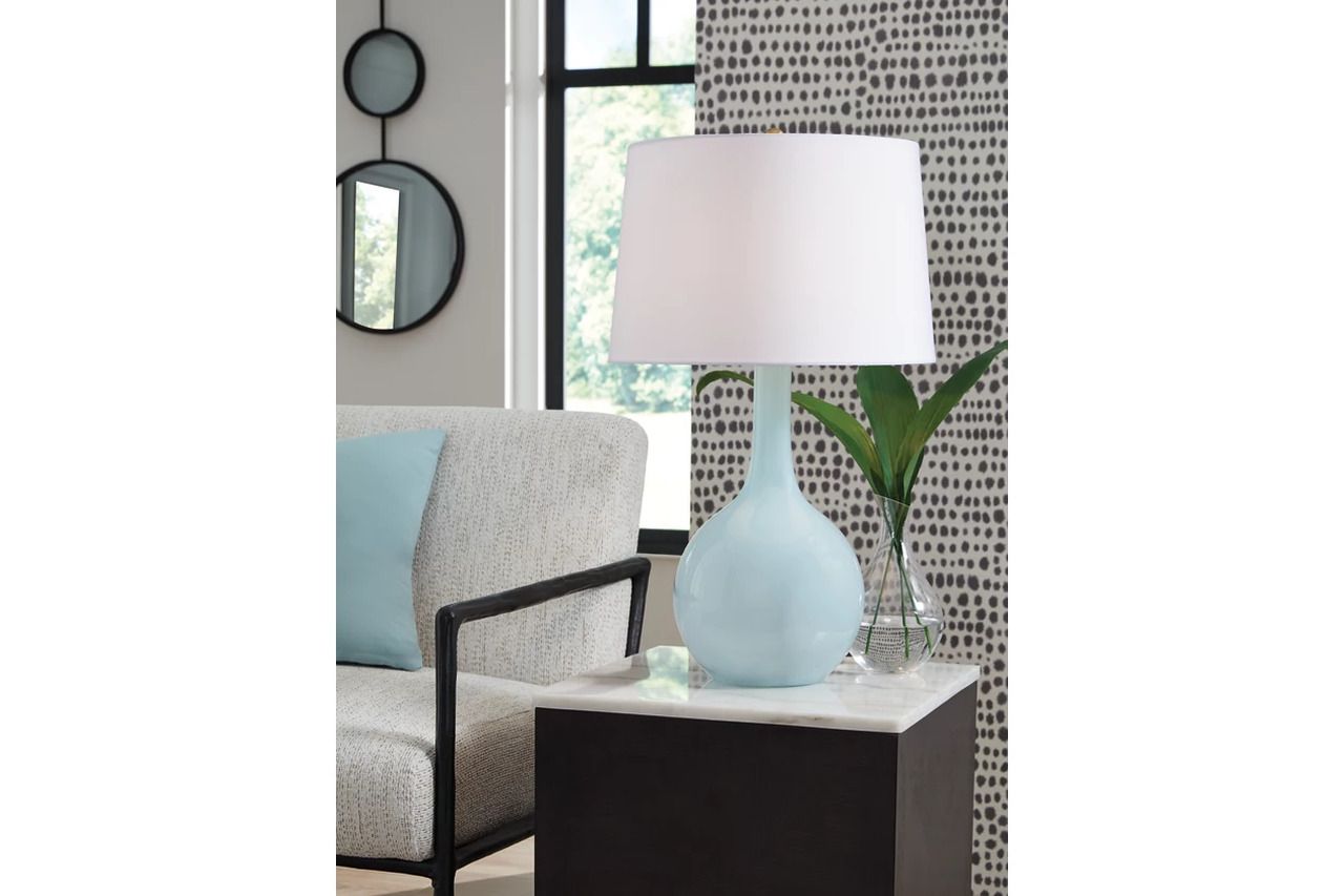 Rylanton Table Lamp In Aqua L430874