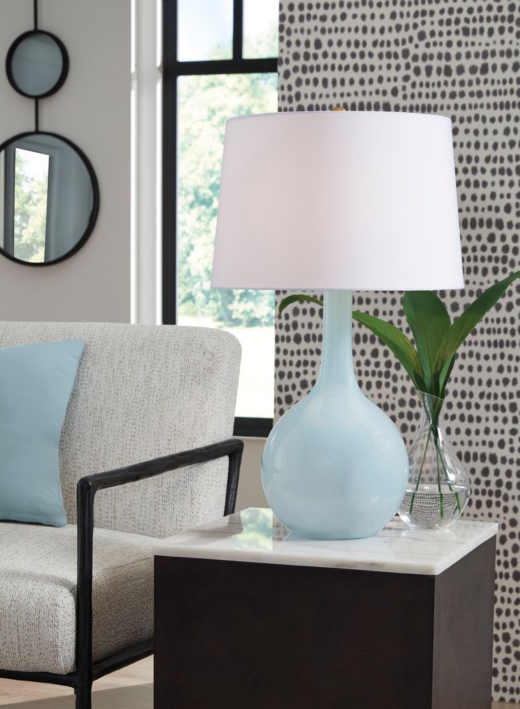 Rylanton Table Lamp In Aqua L430874