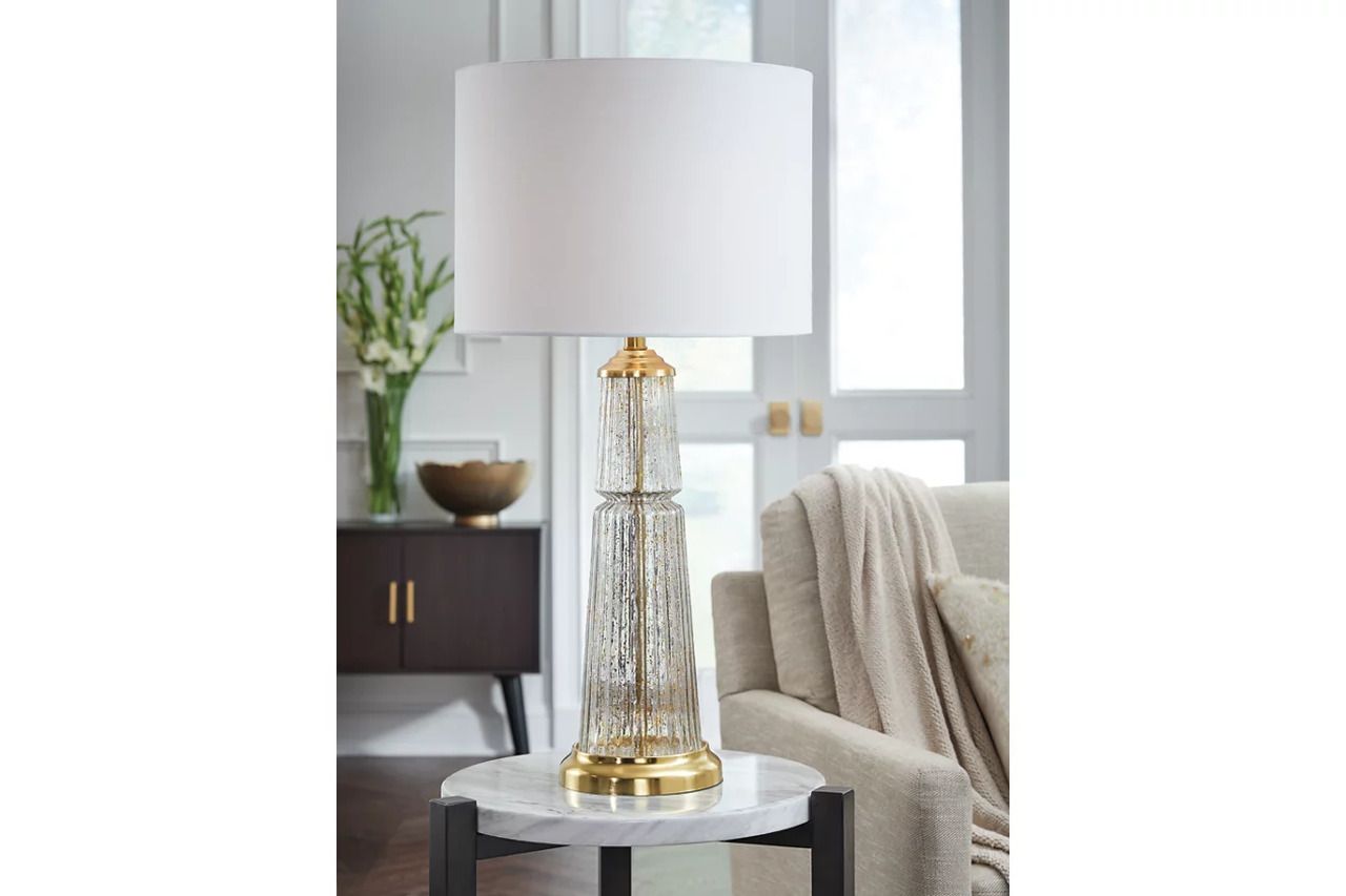 Bakersboro Table Lamp In Clear/Gold L430884