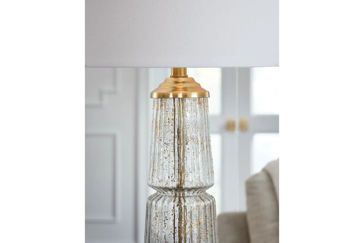 Bakersboro Table Lamp In Clear/Gold L430884