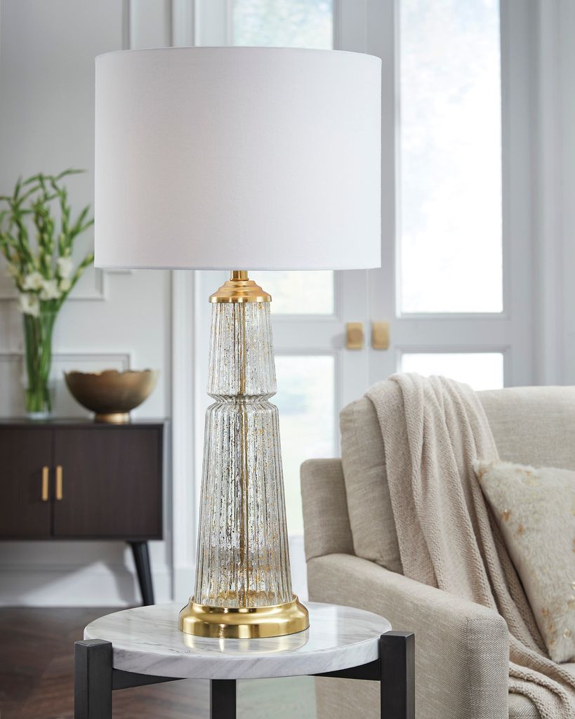 Bakersboro Table Lamp In Clear/Gold L430884