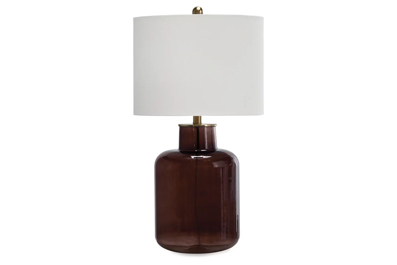 Mette Table Lamp In Brown and Gold L430924