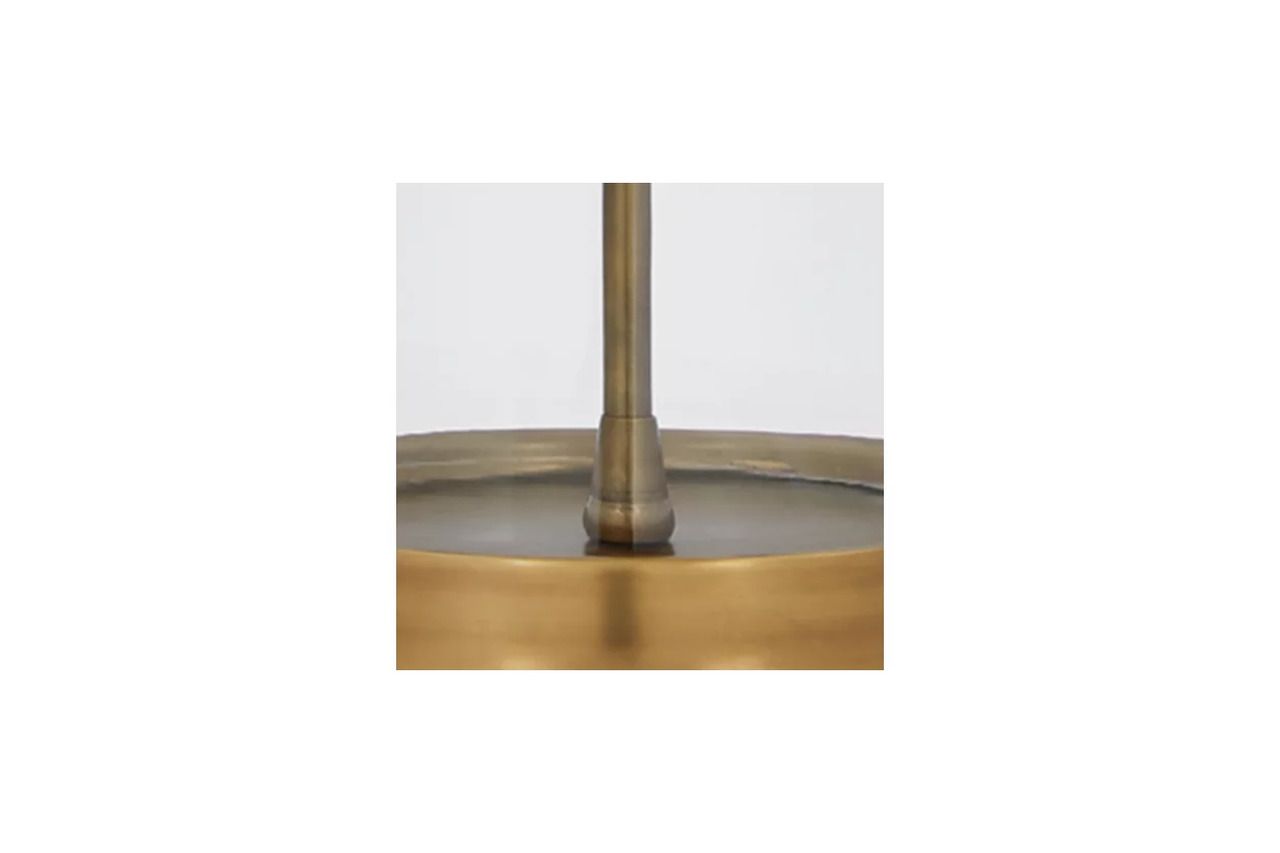 Gizeh Glass Table Lamp In Clear and Gold L430954