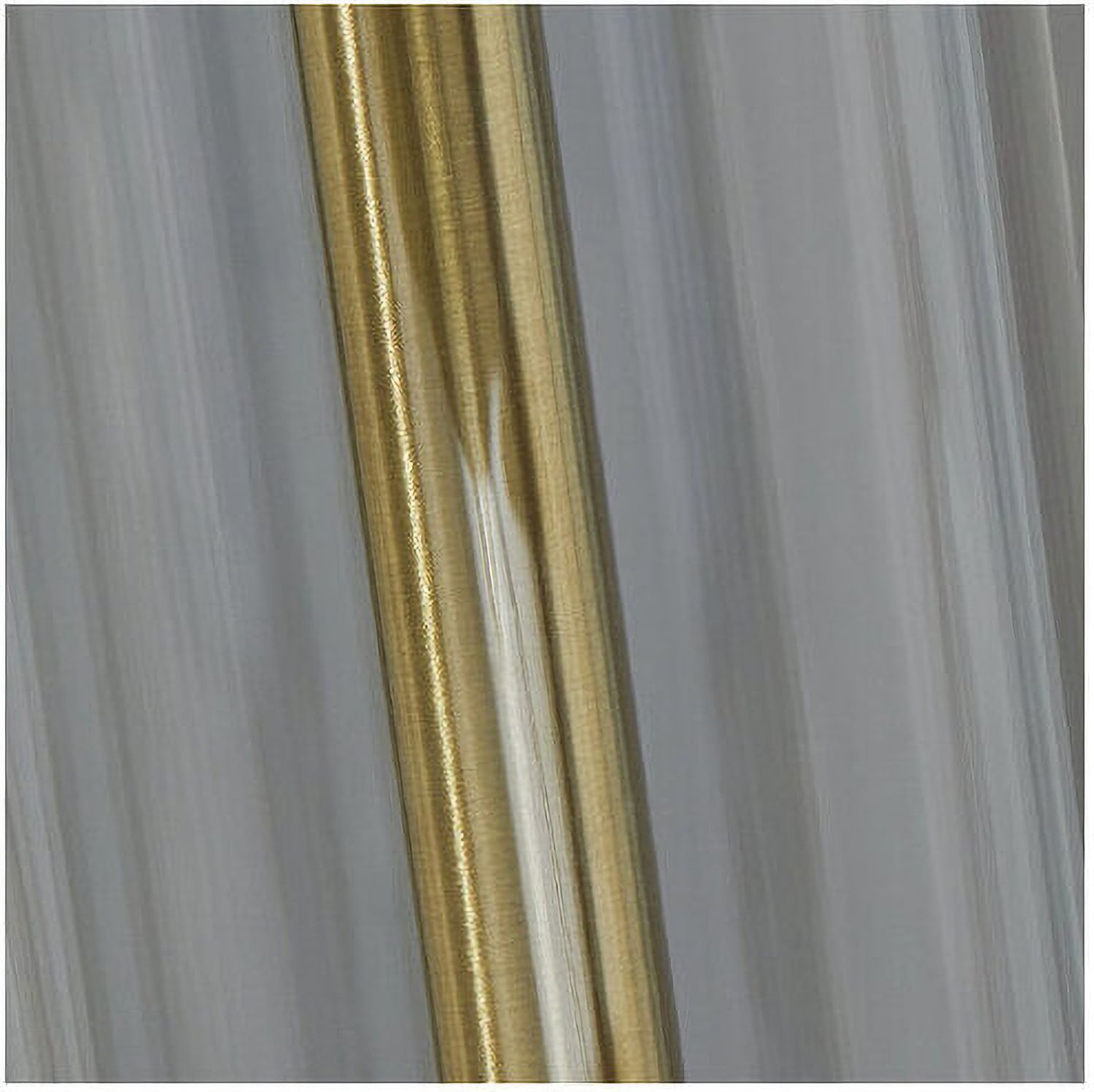 Orenman Clear And Brass Finish Glass Table Lamp Set of 2 L431584