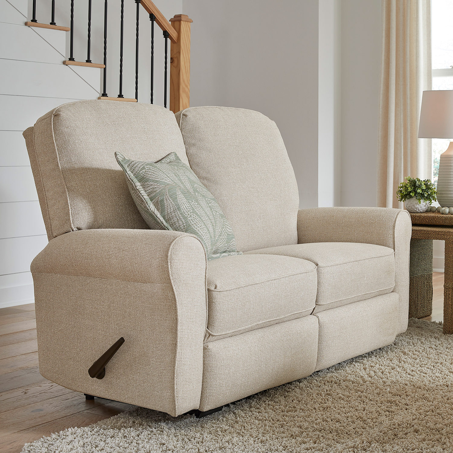 Josey - Stylish Reclining Loveseat - L490RA4 L490RA4