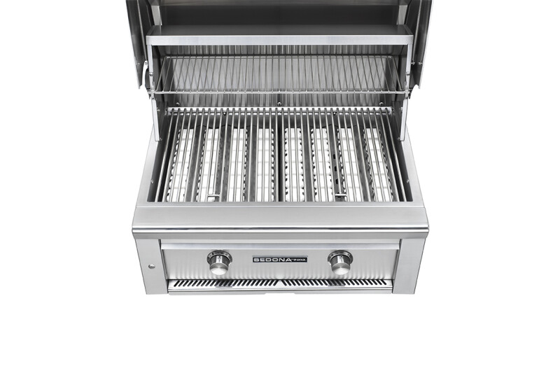 30" SEDONA BUILT-IN GRILL WITH 2 BURNERS L500NG