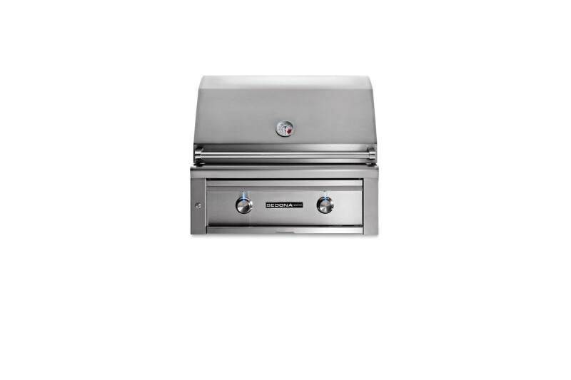 30" SEDONA BUILT-IN GRILL WITH 1 PROSEAR INFRARED BURNER AND 1 STAINLESS STEEL BURNER L501PS