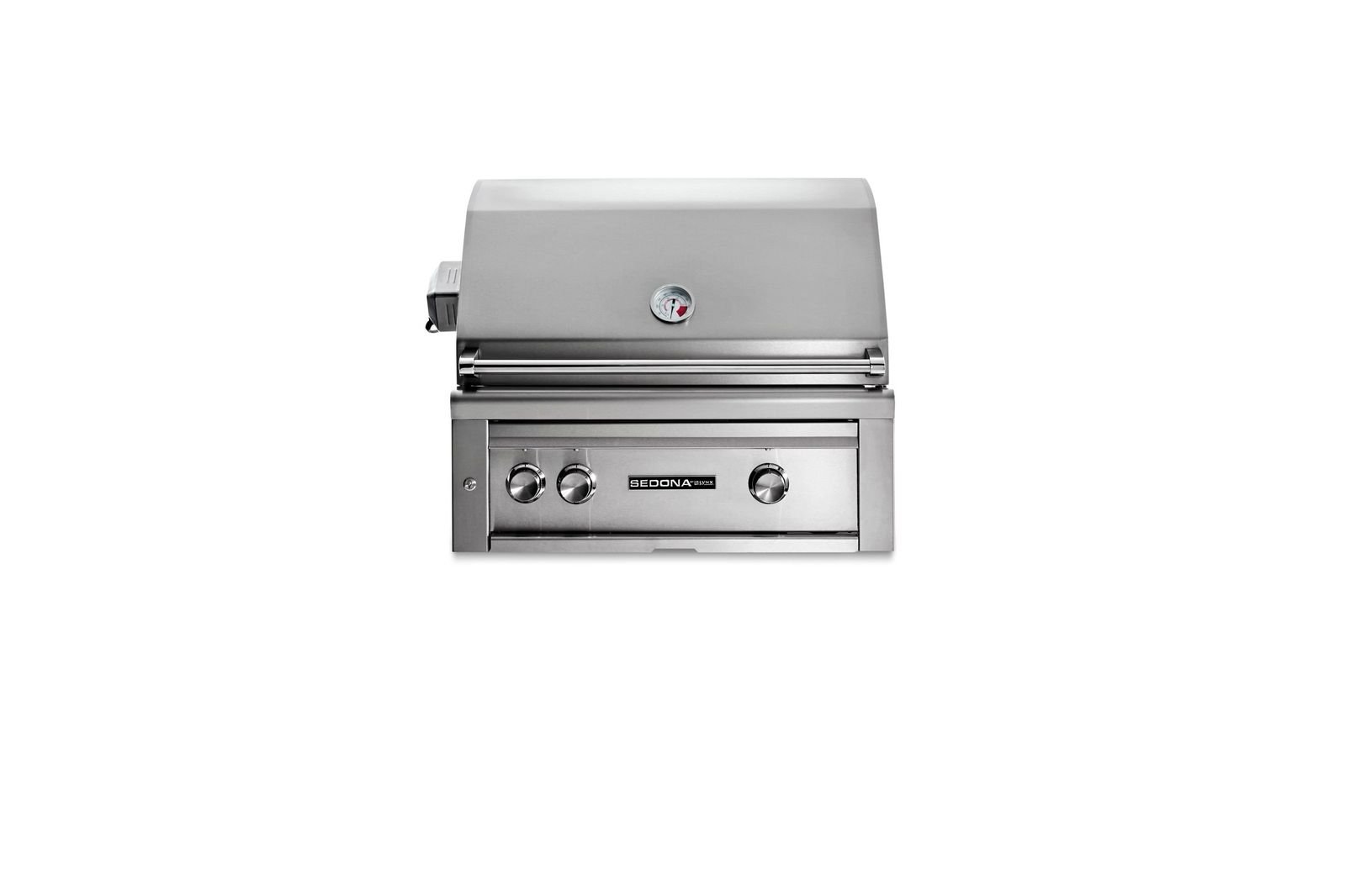 30" Sedona Built-in Grill With Rotisserie, 1 Prosear Infrared Burner And 1 Stainless Steel Burner L501PSRLP
