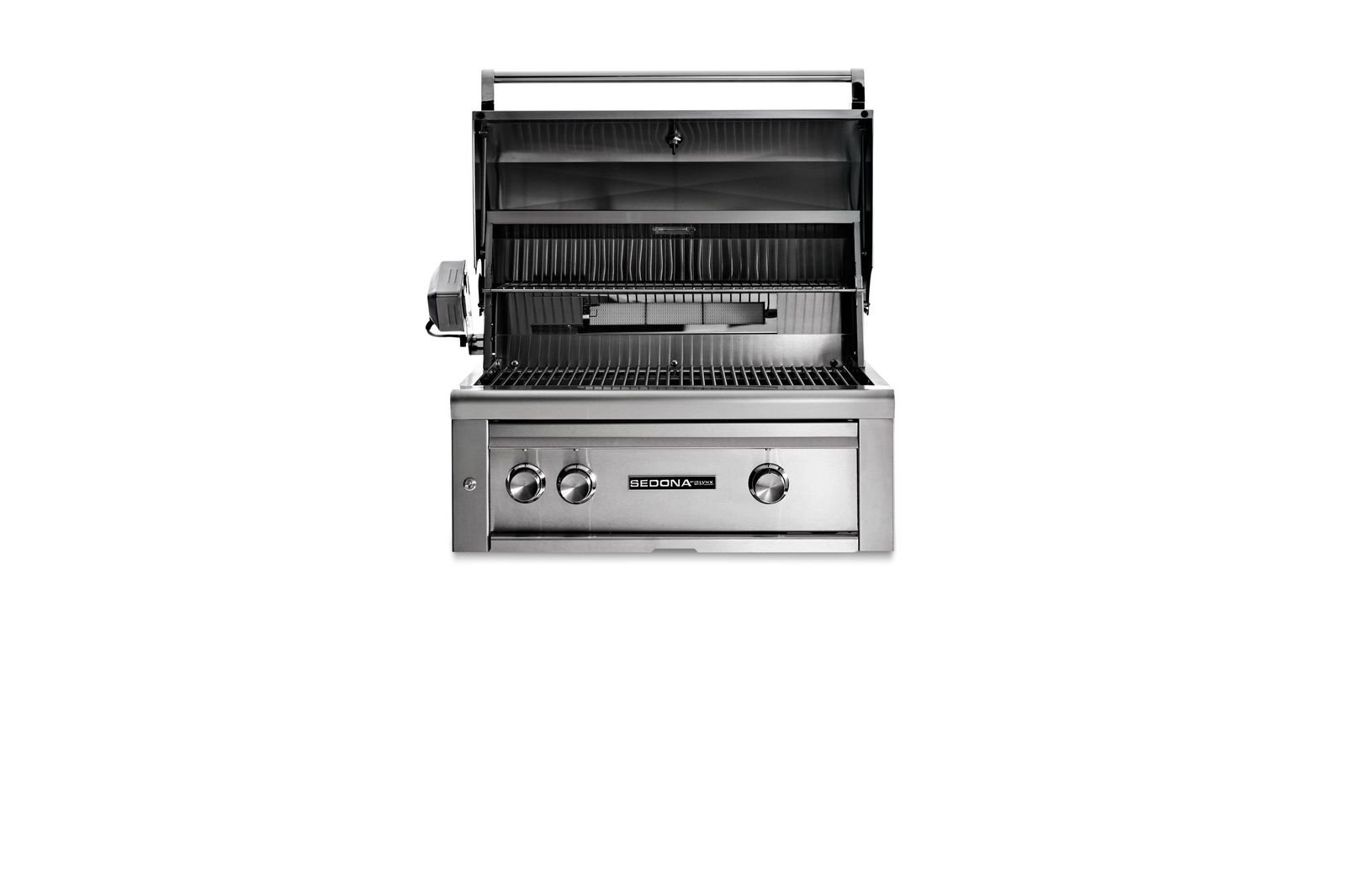 30" Sedona Built-in Grill With Rotisserie, 1 Prosear Infrared Burner And 1 Stainless Steel Burner L501PSRLP